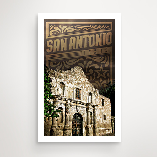 San Antonio. Texas Alamo