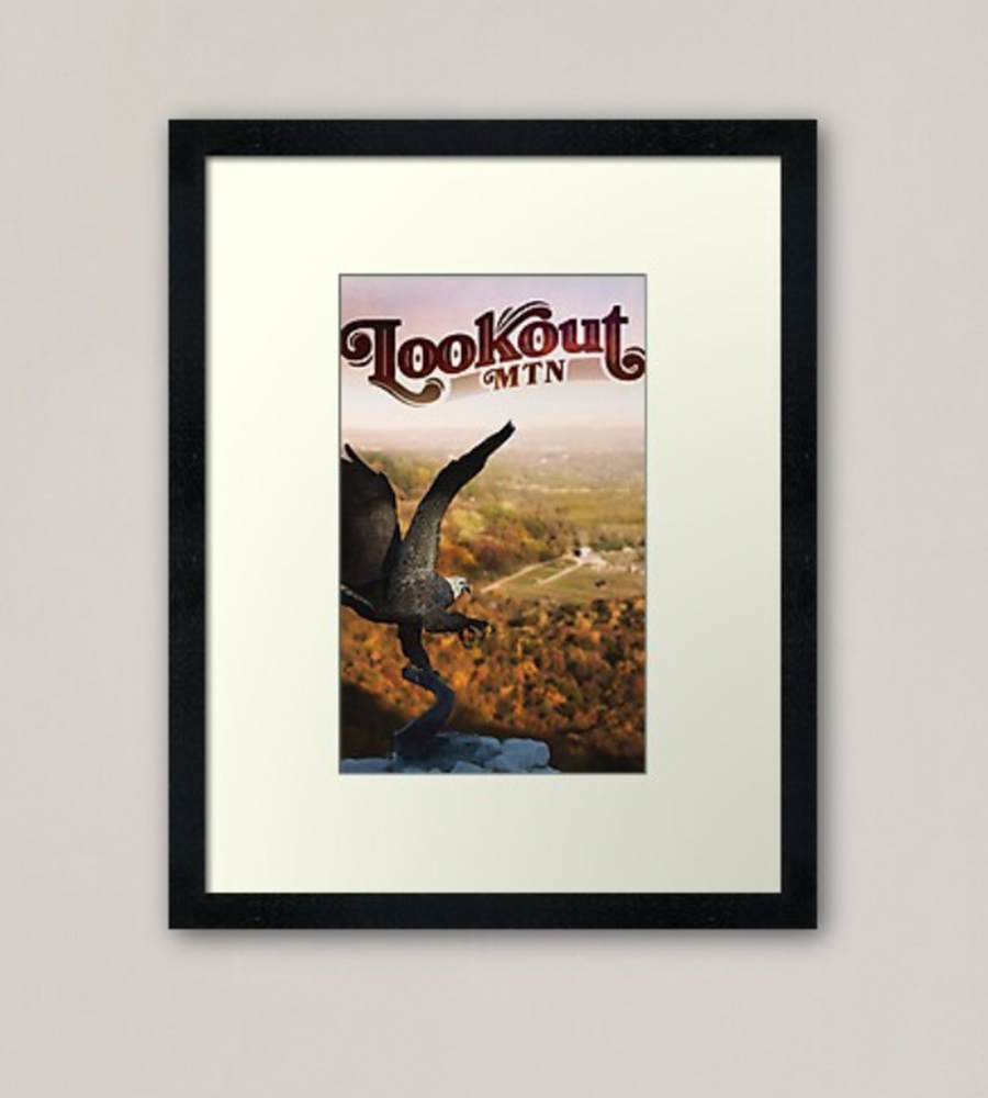 Lookout Mtn, Chattanooga, Tennessee, Travel Poster